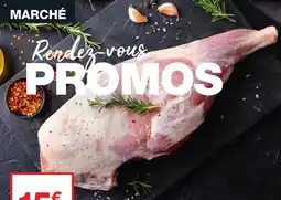 Promocash HALAL Gigot d'agneau avec os prêt à cuire offre
