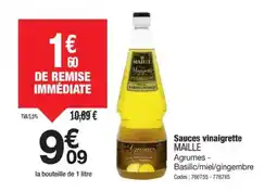 Promocash MAILLE Sauces vinaigrette offre