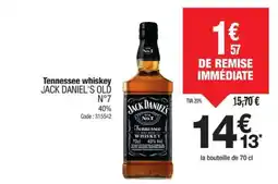 Promocash JACK DANIEL'S OLD Tennessee whiskey offre