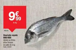Promocash Daurade royale 600/800 offre