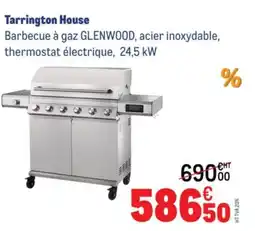 METRO Tarrington House Barbecue à gaz GLENWOOD, acier inoxydable, thermostat électrique, 24,5 kW offre