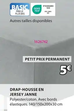 JYSK Drap housse en jersey janne offre