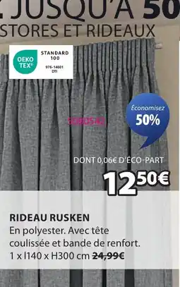 JYSK Rideau rusken offre