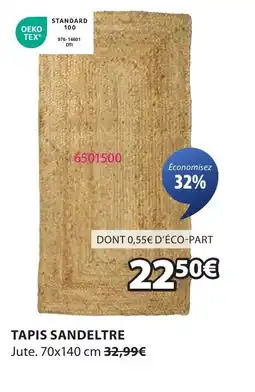 JYSK Tapis sandeltre offre