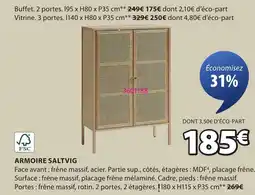 JYSK Armoire saltvig offre