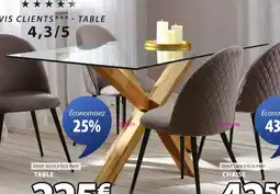 JYSK Table agerby offre