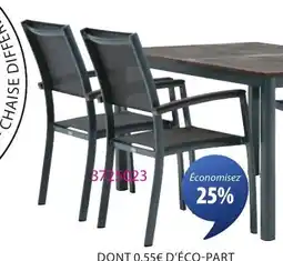 JYSK Chaise empilable maderne offre