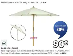 JYSK Parasol lemvig offre