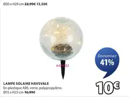 JYSK Lampe solaire havsvale offre