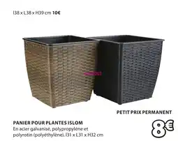 JYSK Panier pour plantes islom offre