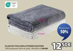JYSK Plaid en tissu molletonné hagtorn offre