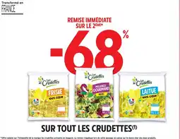 Sur tout les crudettes