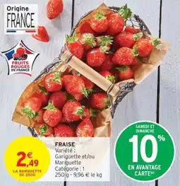 Intermarché Drive Fraise offre
