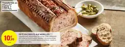 Pâté en croute aux morilles