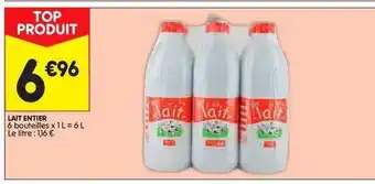 Leader Price Lait Entier offre