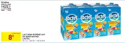 Intermarché Drive Lait demi-écrémé uht de bons matins lactel offre