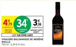 Intermarché Drive Vinaigre balsamique de modène maille offre