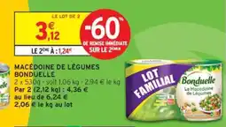 Intermarché Drive Macédoine de légumes bonduelle offre