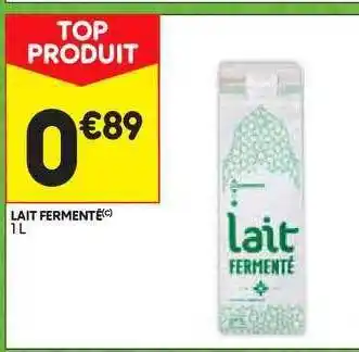 Leader Price Lait Fermenté offre
