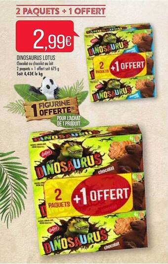 Match Dinosaurus Lotus offre