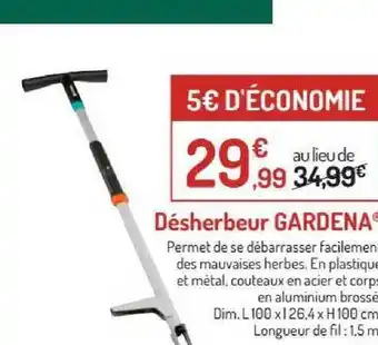 Désherbeur Gardena