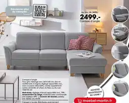 Möbel Martin Canapé d'angle offre
