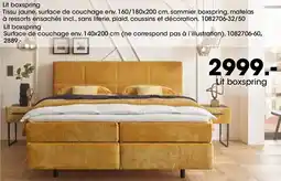 Möbel Martin Lit boxspring offre