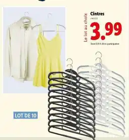 Lidl Cintres offre