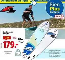Lidl Stand up paddle gonflable offre
