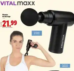 Lidl Pistolet de massage offre