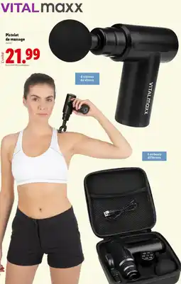Lidl VITALMAXX Pistolet de massage offre