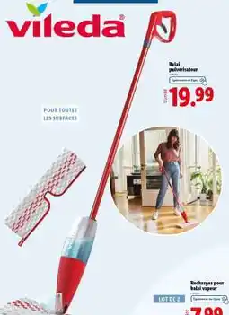 Lidl Balai pulvérisateur offre