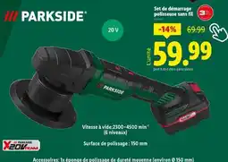 Lidl Set de démarrage polisseuse sans fil offre