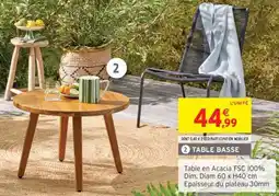 Intermarché Hyper Table basse offre