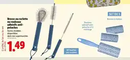 Lidl Brosse ou raclette ou rouleaux adhésifs anti-peluches offre