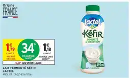 Intermarché Hyper Lait Fermenté Kéfir Lactel offre