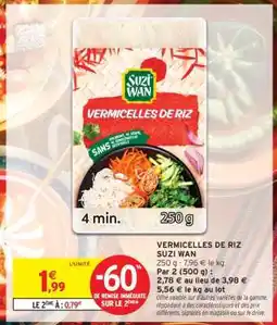 Intermarché Contact VERMICELLES DE RIZ offre
