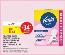 Intermarché PROTEGE SLIPS CONFORT NORMAL offre