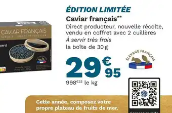 Picard caviar français
