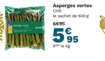 Picard Picard asperges vertes offre