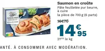 Picard Picard saumon en croûte offre