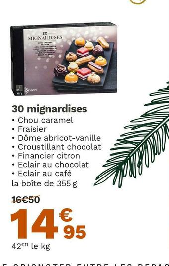 Picard Picard 30 mignardises offre