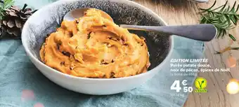 Picard Purée patate douce, noix de pécan, épices de noël offre