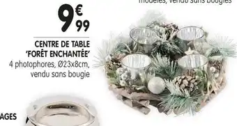 Imaginea Centre de table forêt enchantée offre