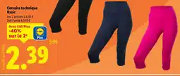 Lidl Corsaire technique basic offre