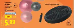 Lidl CRIVIT Coussin d'équilibre de yoga offre