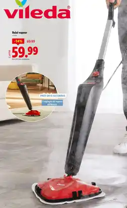Lidl VILEDA Balai vapeur offre