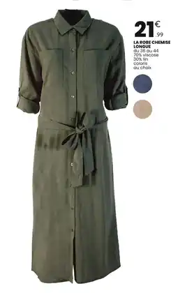 Stokomani Anna Karel La robe chemise longue offre