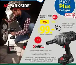 Lidl PARKSIDE Visseuse à chocs sans fil offre
