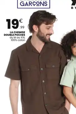 Stokomani La Fabrique des Garçons La chemise double poches offre